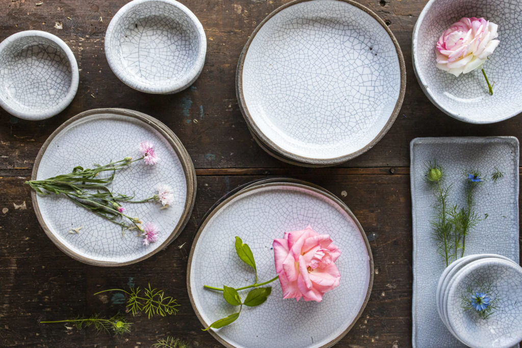 Vaisselle craquelée